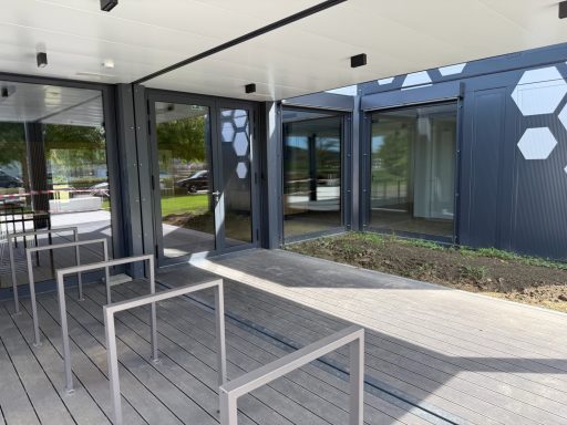 hall d'entrée modulaire Technocentre Aéropolis